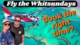 Scenic Flight over Great Barrier Reef & Whitsundays from Airlie Beach