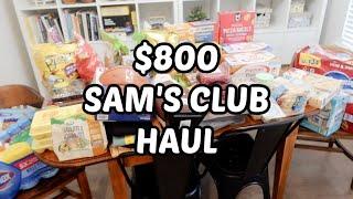 Huge Sam's Club Haul