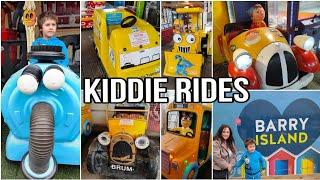 a day out at Barry Island Pleasure Park to find   new kiddie rides