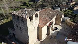 Cuacos de Yuste a vista de dron.