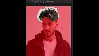 How to change hair colour in Photoshop 2024 - Adobe Photoshop tutorial 2024