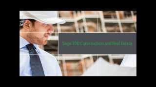 Sage 300 Construction Software - The Big Picture