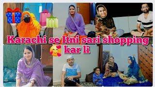 Alhamdulillah shopping complete || Fatima aur alishba mein Fark Kyon Kiya ||farooqyaseen Vlogs