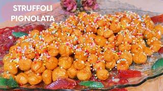 PIGNOLATA (STRUFFOLI) CALABRESE | A TYPICAL CHRISTMAS RECIPE | EASY AND VERY GOOD