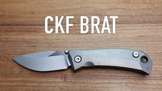 Custom Knife Factory Brat - Initial Impressions and Overview