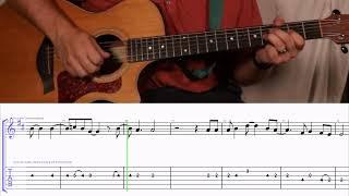 How to Play the Melody to You Wouldn't Cross the Street to Say Goodbye by Willie Nelson on Guitar