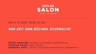 Kepler Salon: DER ZEIT IHRE BÜCHER - ZUVERSICHT