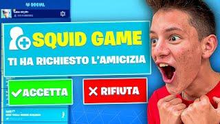 RICEVO L’INVITO da SQUID GAME su FORTNITE, E...