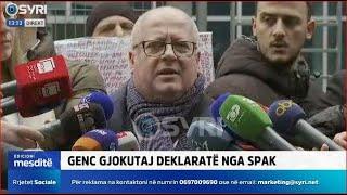 Genc Gjokutaj deklaratë nga SPAK (07.01.2025)