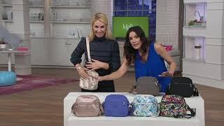 Kipling Triple Compartment Crossbody Bag - Cara on QVC