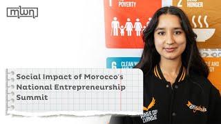 Social Impact of Morocco’s National Entrepreneurship Summit