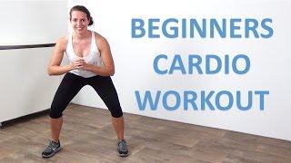 Cardio Workout for Beginners – 20 Minute Low Impact Beginner Cardio Exercises at Home – No Equipment