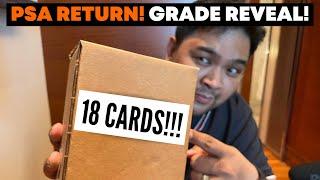 We Submitted 18 NBA Cards to PSA for Grading... GRADE REVEAL!