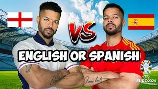 ENGLISH OR SPANISH?