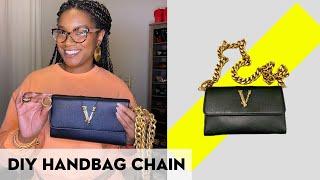 DIY Handbag Chain | Add a Chain To Your Bag, Belt Bag, or Wallet: Louis Vuitton, Dior, Versace, etc.