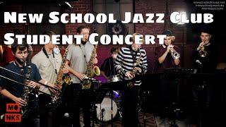 New School Jazz Club Concert - Live at Monks