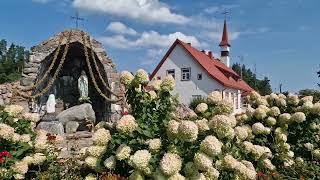 Viešvilės lurdas ir bažnyčia