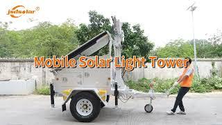 JSDsolar Mobile Solar Light Tower