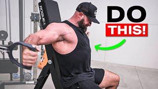 How To Grow a BIGGER Chest (FULL WORKOUT!)