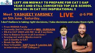 How to Explain Gap Years & Leaving Job for CAT Preparation in Interviews !! Does it Really Matter?