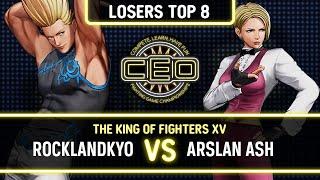 CEO 2023 KOFXV TOP 8 - Rockland Kyo vs Arslan Ash