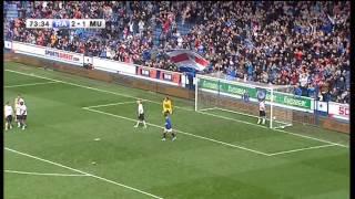 Ally McCoist 2nd Goal - Rangers Legends Vs Man Utd Legends - 6th May 2013