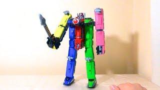 【烈車戦隊トッキュウジャー】烈車合体DXトッキュウオー Part.2 Ressha Sentai ToQger DX TOQ-OH Review