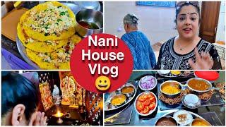 Nani House Vlog | Ramnavmi | Khaya Mast Rajma, Shahi Paneer Lunch Mein #vlogs  PV60