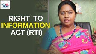 Right to Information Act | What is the role of RTI act in India? | Nyaya Vedhika | Advocate Ramya