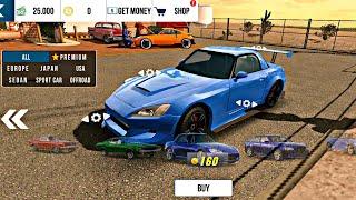 Review mobil dalam garasi game car parking (gameplay)