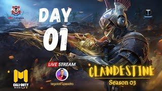 CLANDESTINE | Season 03    | CODm Championship 2024 - Day 01