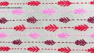 Most Beautiful Nokshi katha Stitch - Traditional nokshi katha Stitch tutorial For Beginners