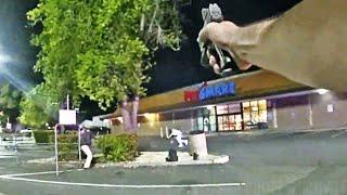 Armed Suspect Dodges Police Bullets During Foot Chase In California