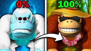 J'ai 100% Donkey Kong Country Tropical Freeze, C'était Douloureux.