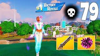 79 Elimination Solo Vs Squads "Zero Build" Gameplay Wins (NEW Fortnite Chapter 6 PC)