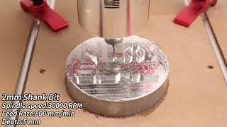 NymoLabs CNC NBX-5040 Engraving 6061 Aluminum