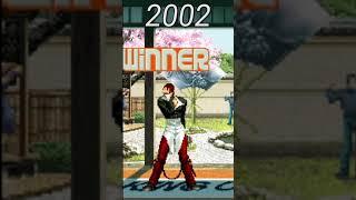 Iori Yagami laugh evolution [The King of Fighters 1995-2021] #Shorts