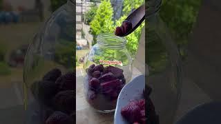 Квас з полуниці та буряка - густий,  смачний та хмільний. #квас#украінськітрадиціі