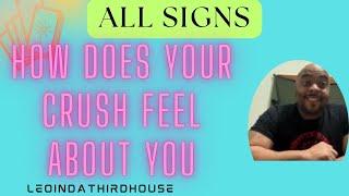 ALL SIGNS”HOW DOES YOUR CRUSH FEEL ABOUT YOU?”