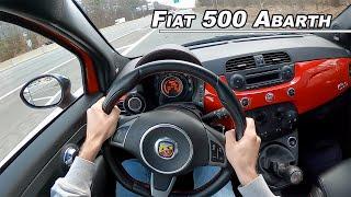 2013 Fiat 500 Abarth - The Loud Turbo Hatch You NEED to Drive (POV Binaural Audio)