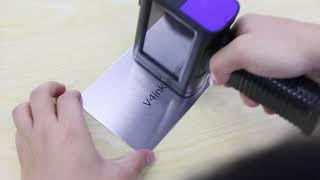 v4ink BENTSAI BT-HH6105B2 Handheld Inkjet Logo, Date, QR Code Printing Demo