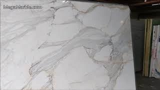 Calacatta Gold 3/4 Marble Slabs