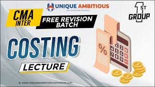 CMA Inter | Costing |Revision Batch | Material- L 2| CA CS Pavan Sharma