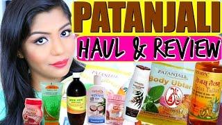 Patanjali Products Shopping Haul And Mini Review | SuperPrincessjo