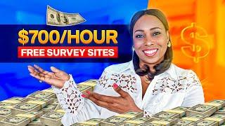 Top 6 FREE Survey Sites That Pay INSANE Money: Earn Up to $700/Hr!