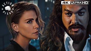 Jason Momoa VS Charlize Theron Fight Scene | Fast X 4k HDR