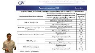 Как поступить в РГУФКСМиТ? Рассказывает ответсек приемной комиссии