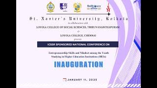 ICSSR SPONSORED NATIONAL CONFERENCE HOSTED BY ST. XAVIERS'S UNIVERSITY, KOLKATA