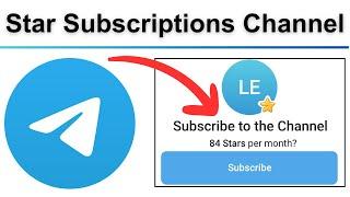 how to create Star Subscriptions in telegram Channel with invite links