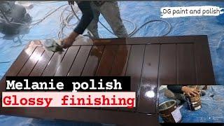 melamine glossy polish kaise karen ! gate khidki per police karne ka aasan tarika DG#